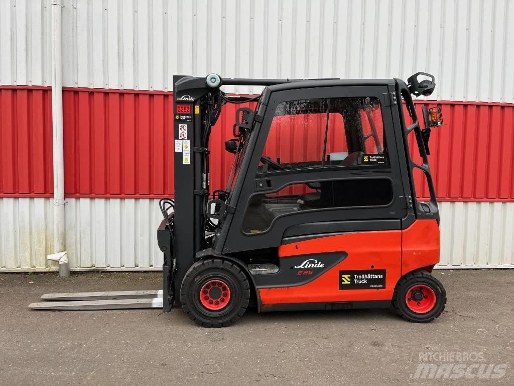 Linde E 25 Elektrische heftrucks
