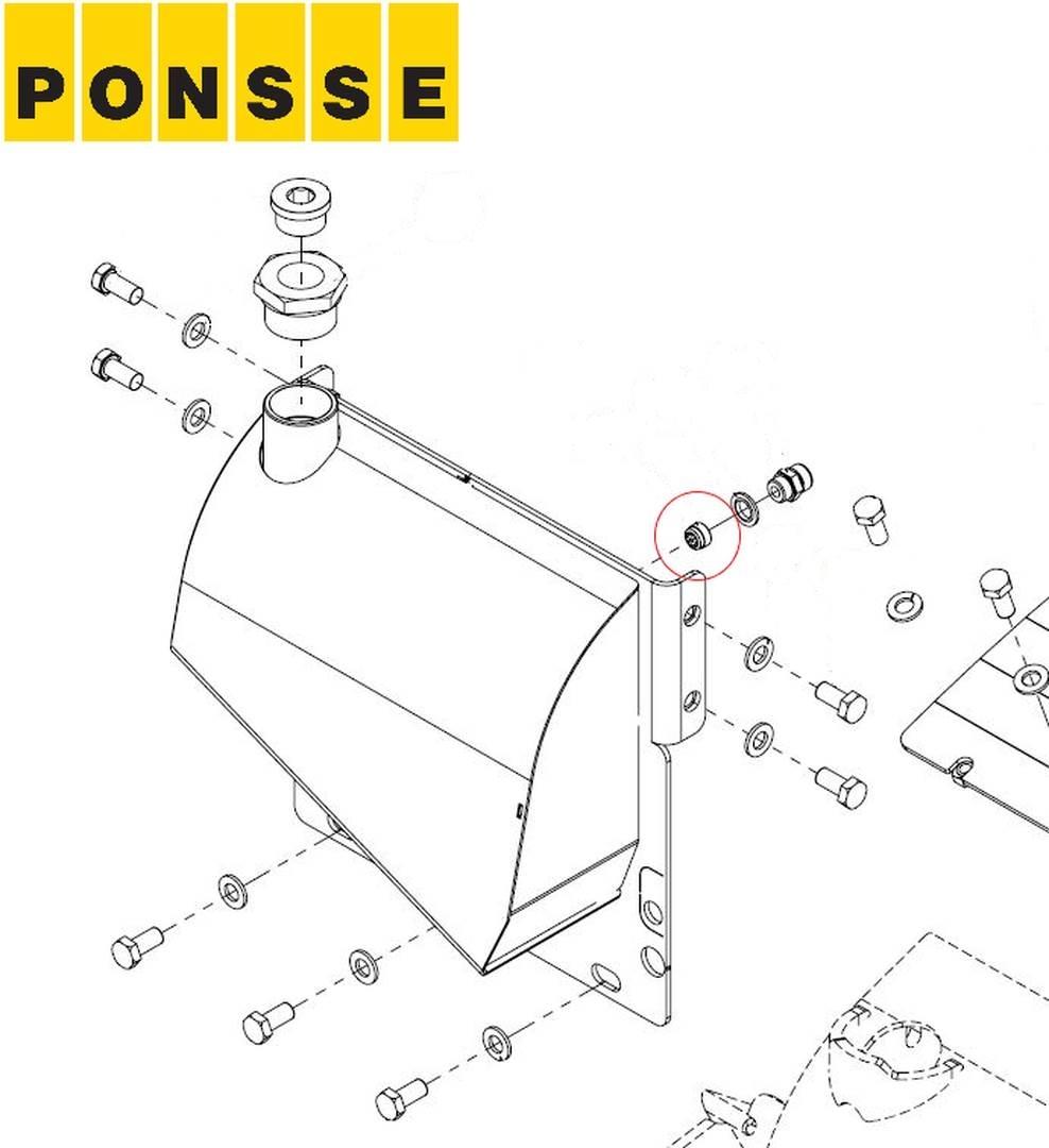 Ponsse 0055026 Schneidwerke