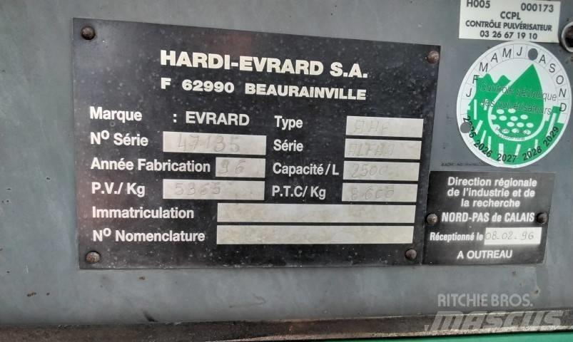 Evrard Alpha 2500 Selbstfahrende Sprühgeräte