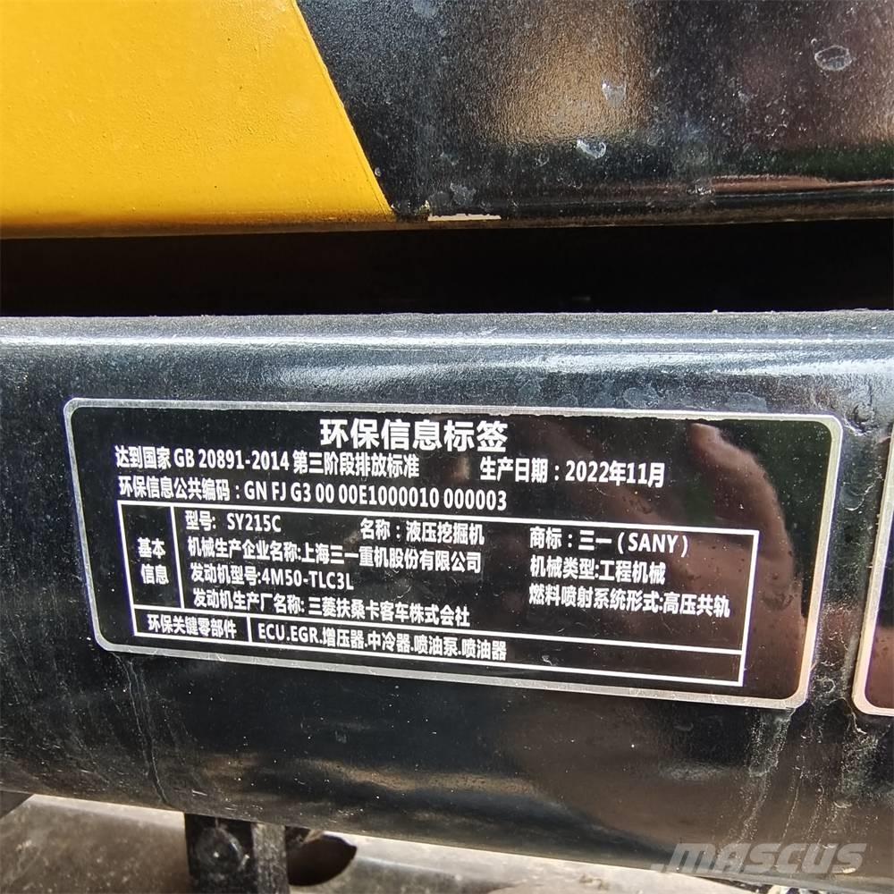 Sany SY 215 Raupenbagger