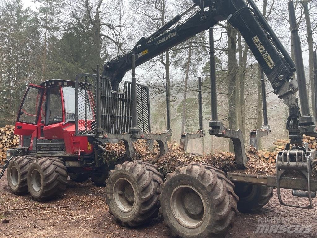 Komatsu 875 Forwarder