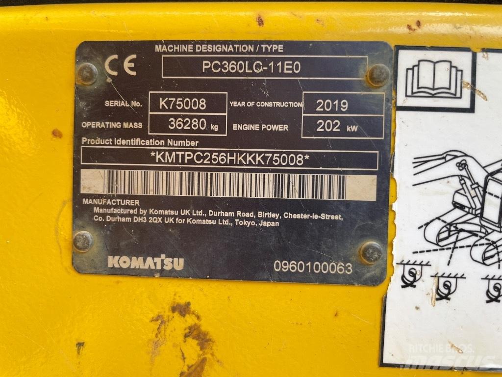 Komatsu PC 360 LC-11 Raupenbagger