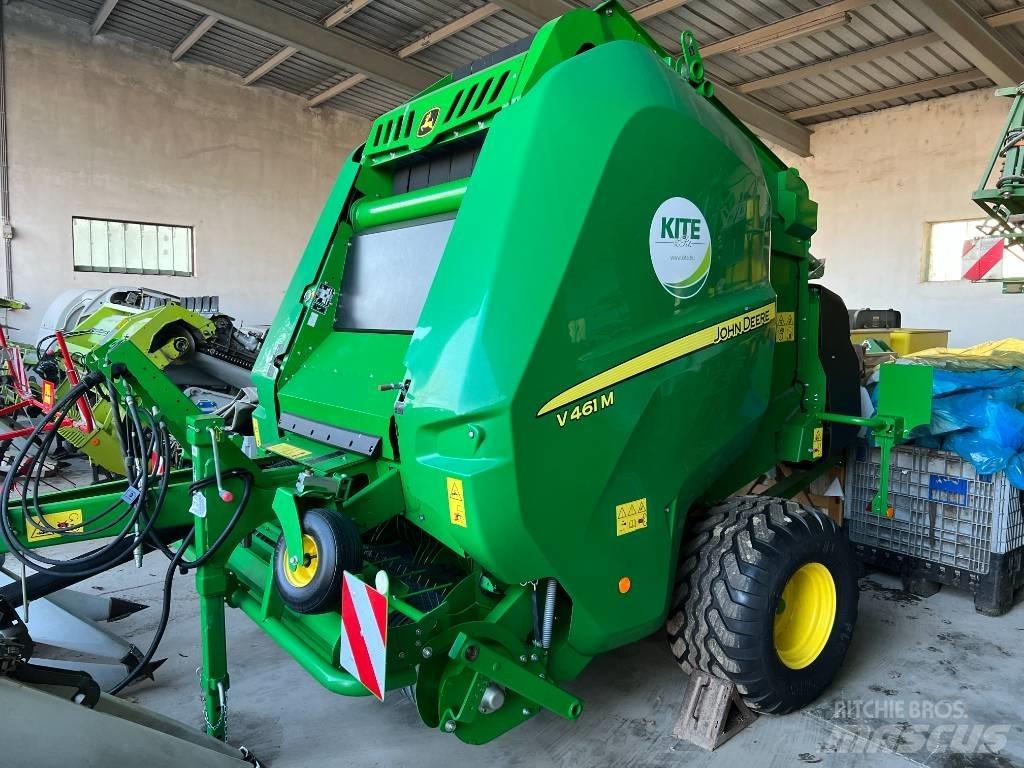 John Deere V461M Rundballenpressen