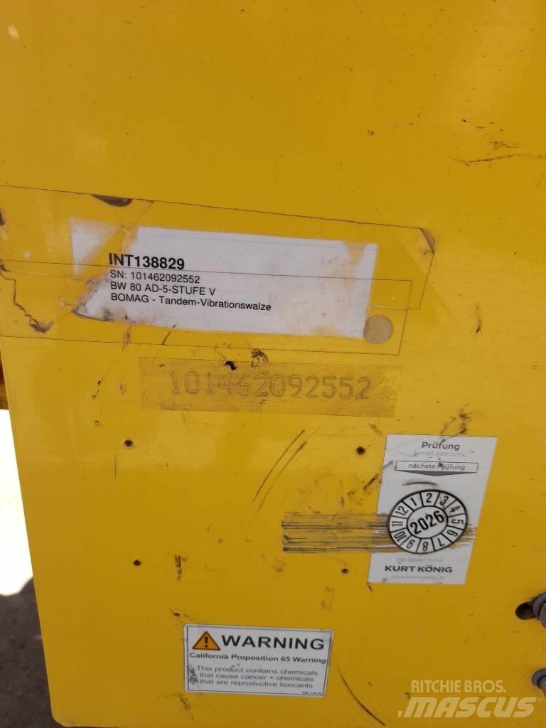 Bomag BW 80 AD-5 Tandemwalzen