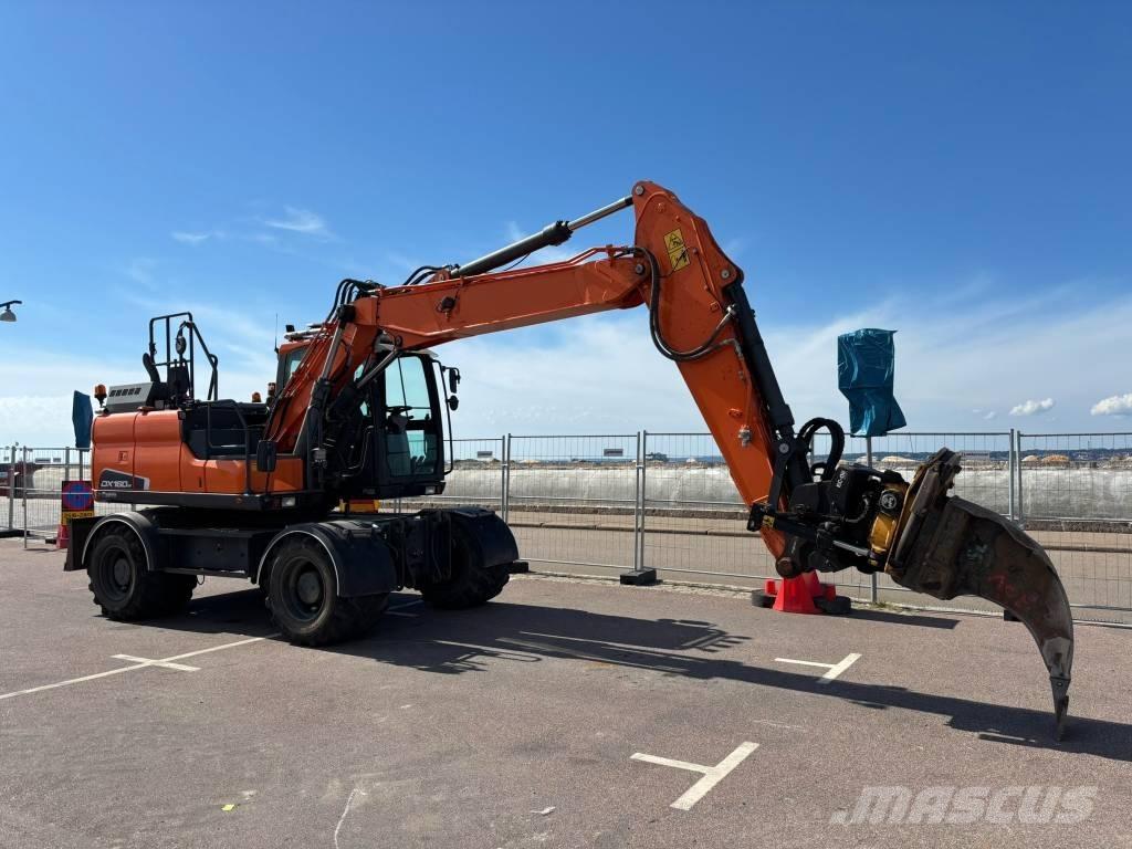 Doosan DX 160 W Mobilbagger