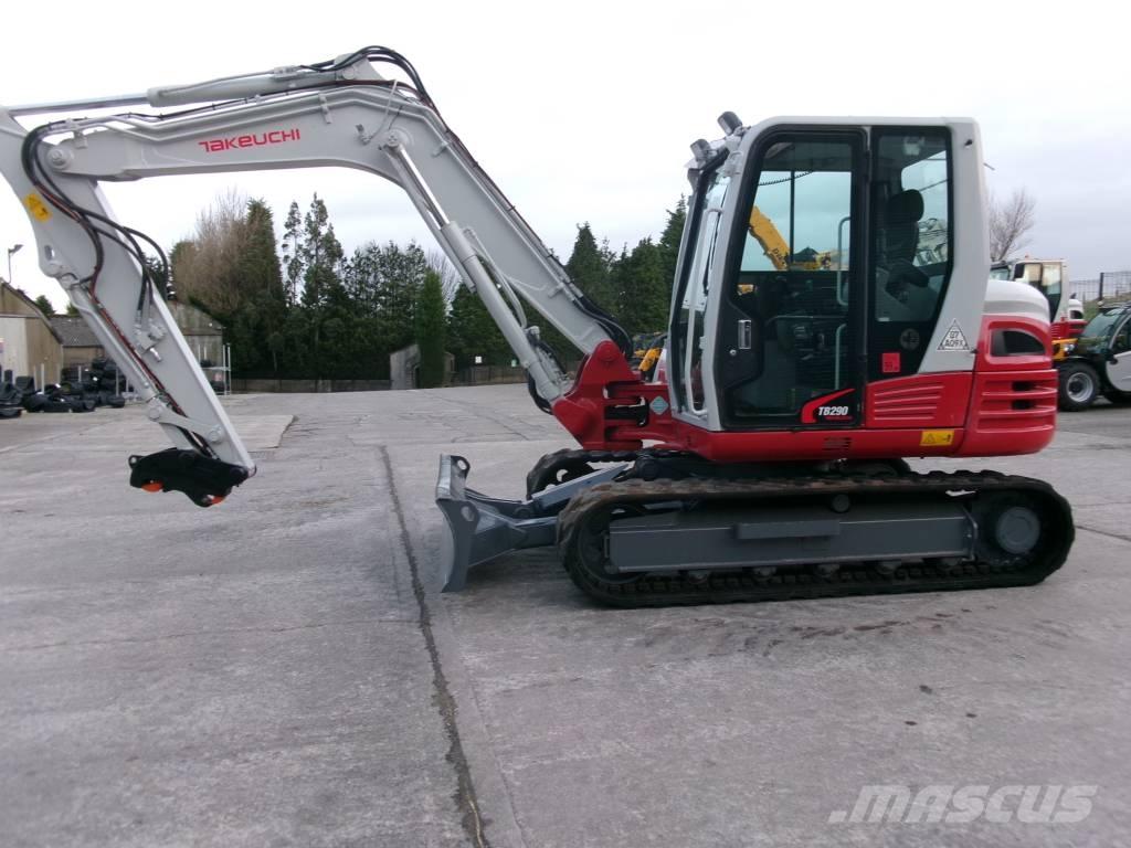 Takeuchi TB 290 Midibagger  7t - 12t