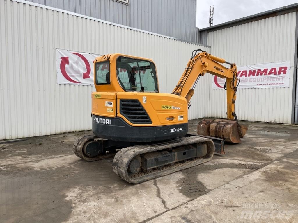 Hyundai R80CR-9 Midibagger  7t - 12t