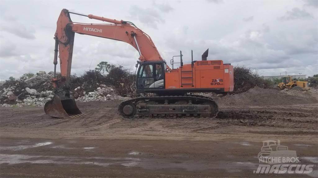 Hitachi ZX 670 Raupenbagger