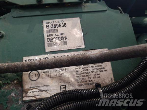 Volvo D6B220 EC09 Motoren