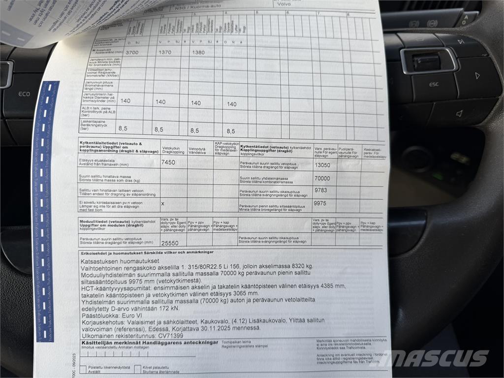 Volvo FMX 500 8X4 Abrollkipper