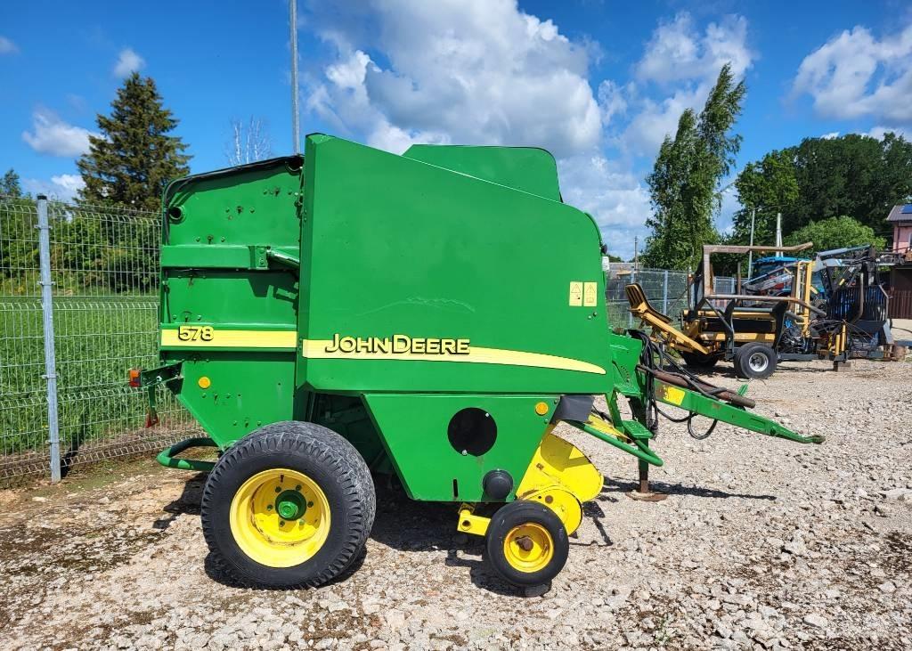 John Deere 578 Rundballenpressen