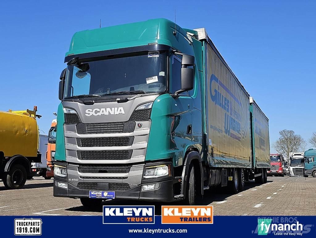Scania S450 6x2*4 Pritsche & Plane