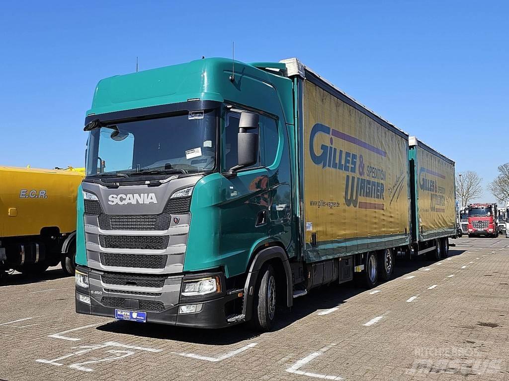 Scania S450 6x2*4 Pritsche & Plane