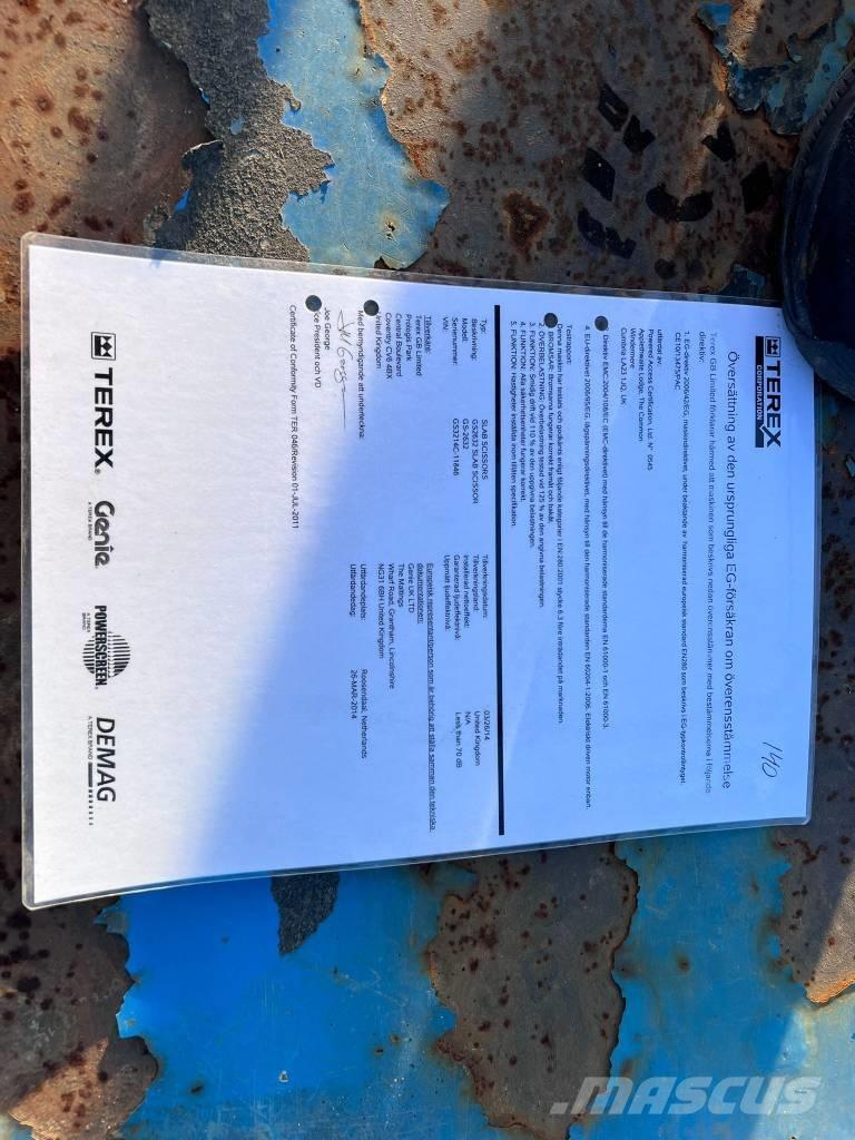 Genie GS 2632 Scheren-Arbeitsbühnen