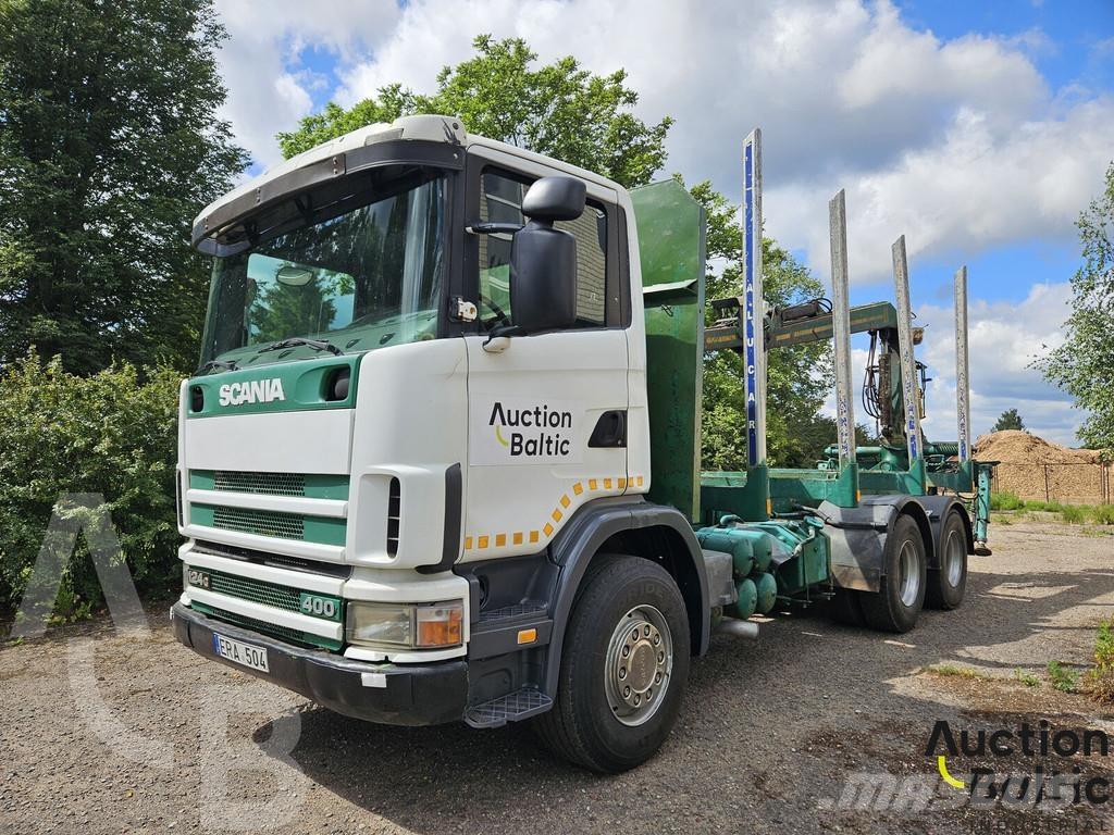 Scania R 124 GB Forwarder