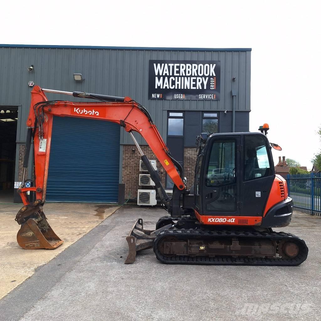 Kubota KX 080-4 Midibagger  7t - 12t