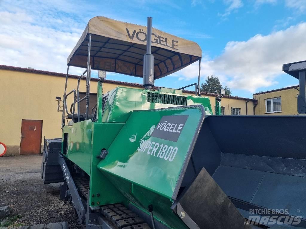 Vögele super 1800 Strassenfertiger