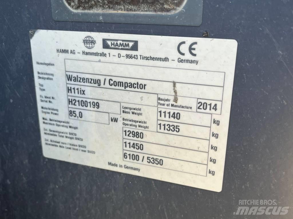 Hamm H11 i x Walzenzüge