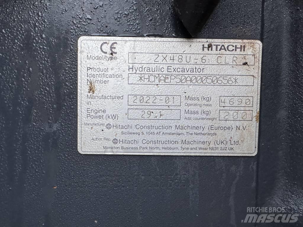Hitachi ZX 48 U-6 Minibagger < 7t