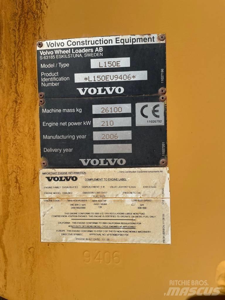 Volvo L150E Minilader