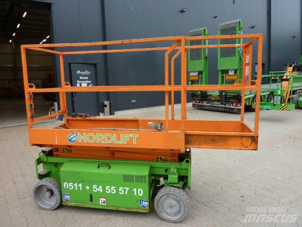 HAB S 66-8 E2WD Scheren-Arbeitsbühnen