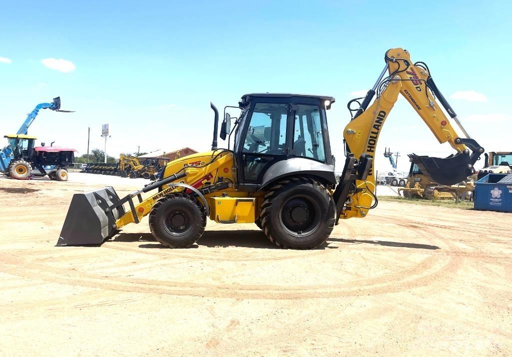 New Holland B75D Baggerlader