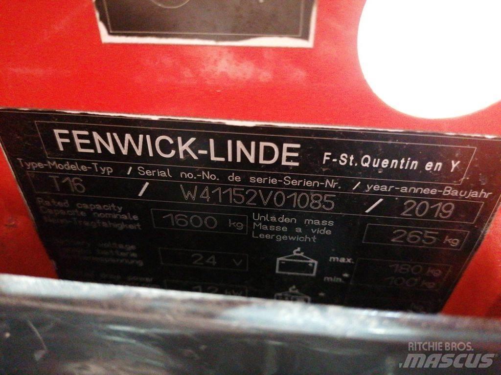 Linde T16 Niedergabelstapler