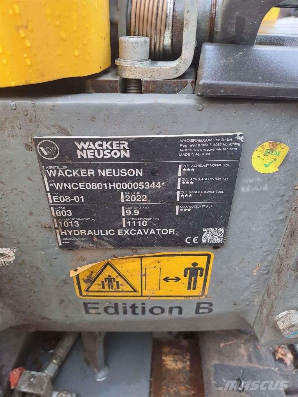Wacker Neuson 803 Raupenbagger