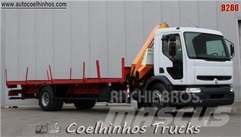 Renault Premium 250 Pritschenwagen/Pritschenwagen mit Seitenklappe