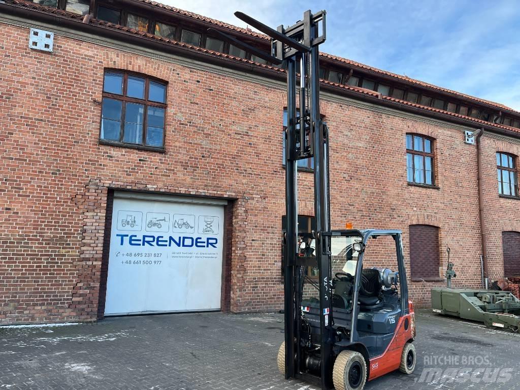 Toyota 8FG15F LPG heftrucks