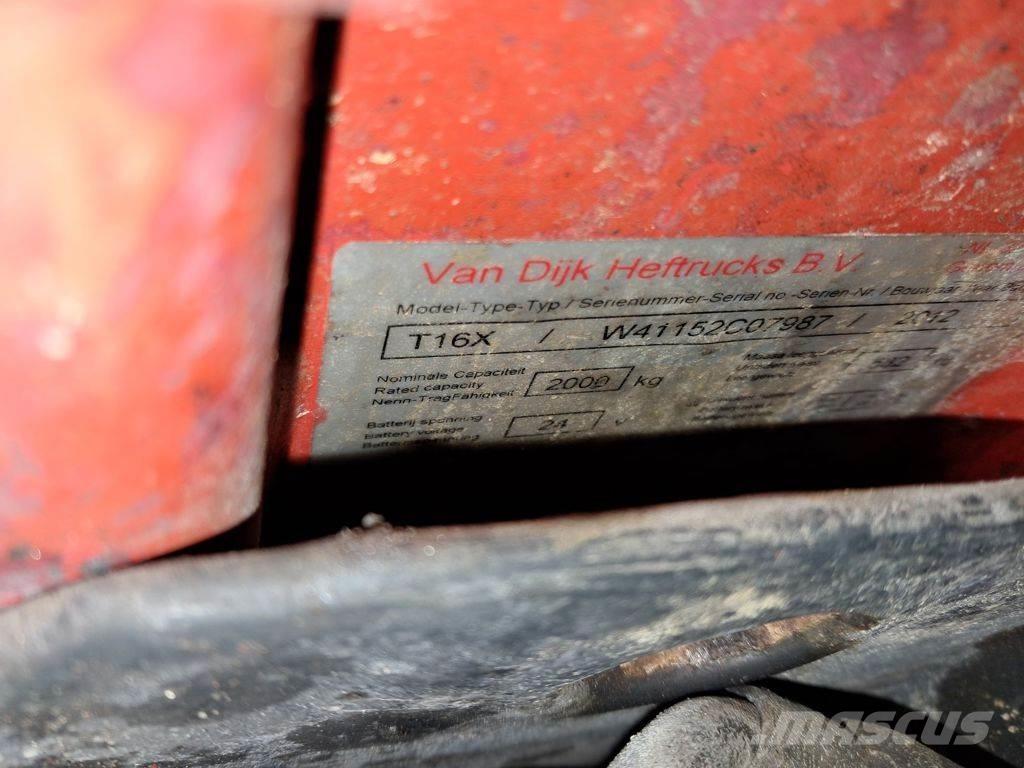 Linde T16X Niedergabelstapler