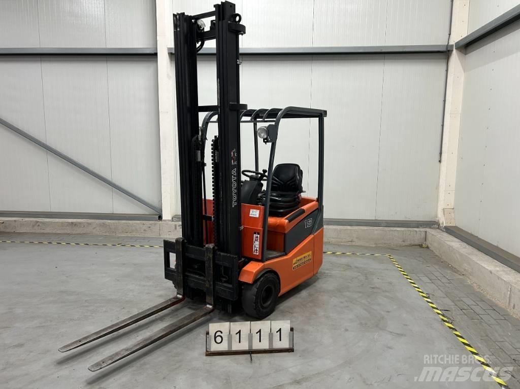 Toyota 7FBEST15 Elektrische heftrucks