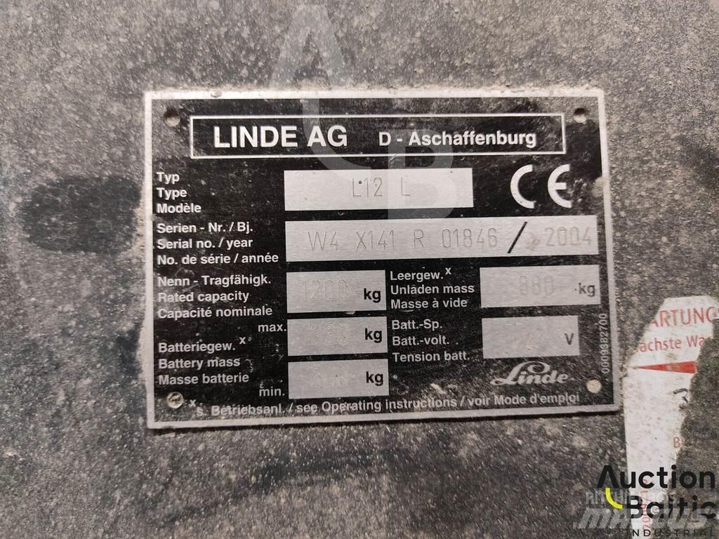 Linde L12 L Deichselstapler