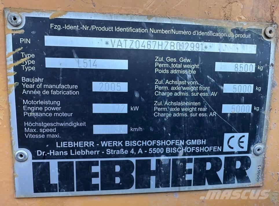 Liebherr L 514 Radlader