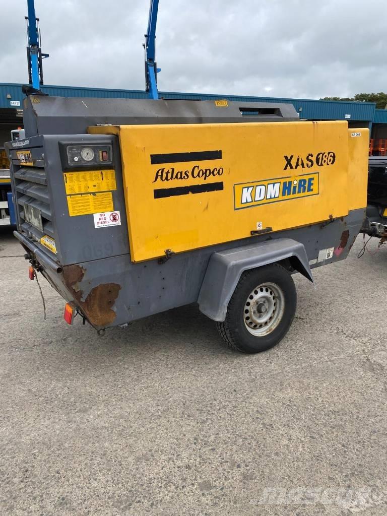 Atlas Copco XAS 186 Kompressoren