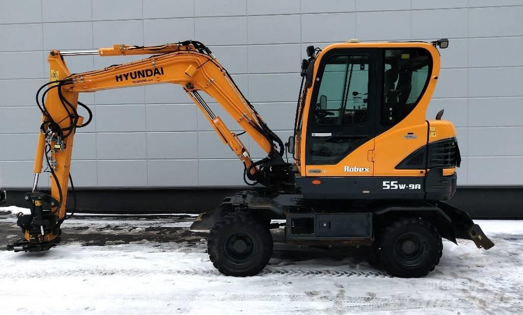 Hyundai 55W-9a Mobilbagger