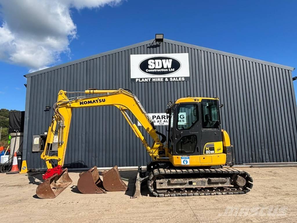 Komatsu PC 80 MR Midibagger  7t - 12t