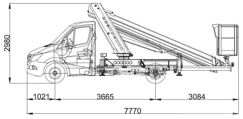 Ruthmann Ecoline 230 LKW-Arbeitsbühnen