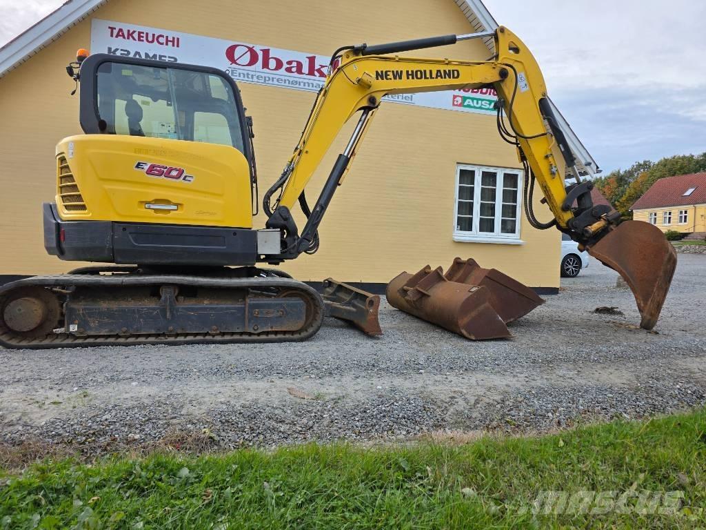 New Holland E60C Minibagger < 7t