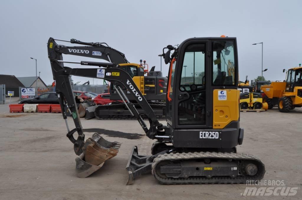 Volvo ECR 25 D Minibagger < 7t