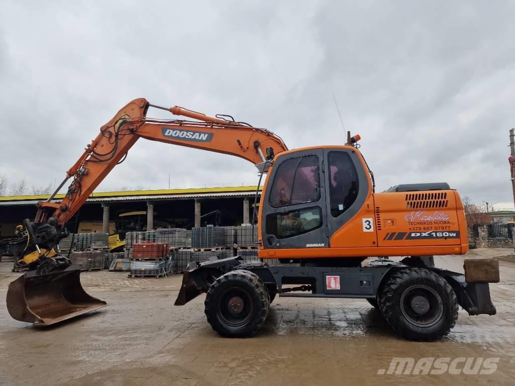 Doosan DX 160 W Mobilbagger