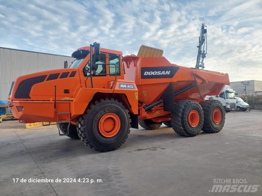 Doosan DA 40 Dumper - Knickgelenk