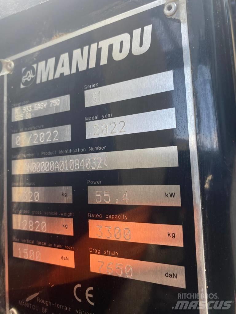 Manitou MT 933 Easy Teleskoplader
