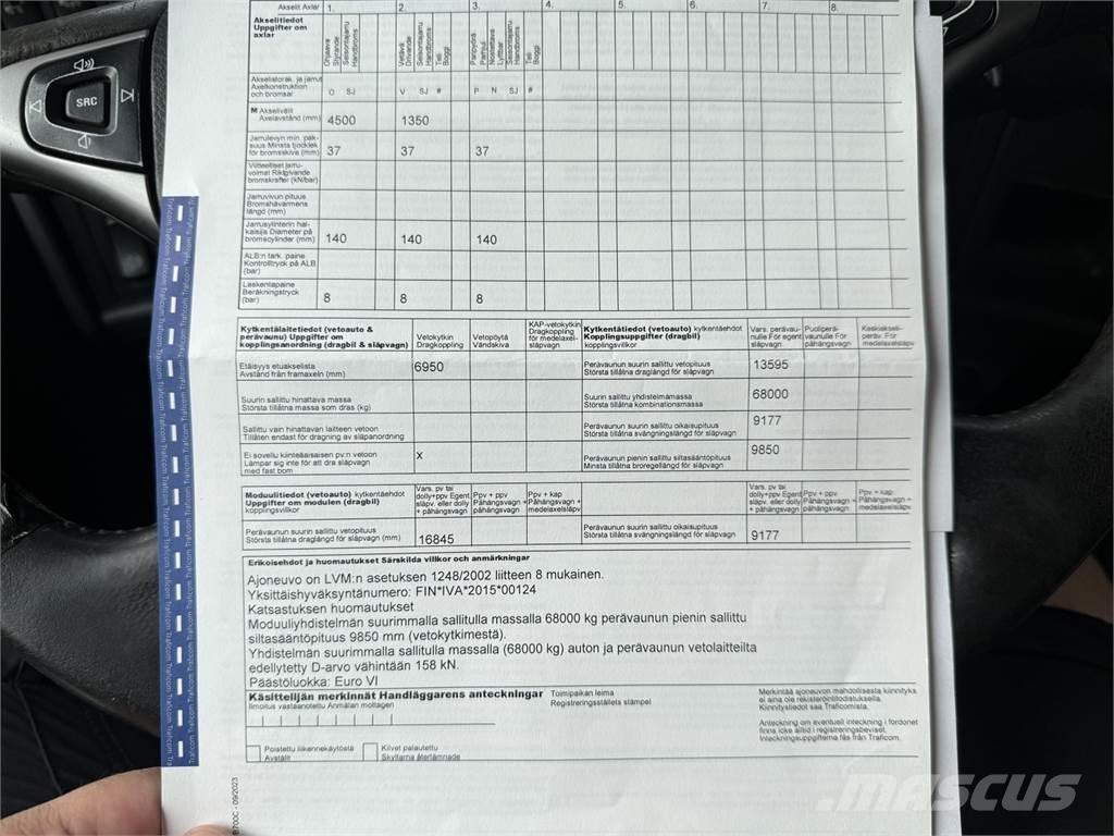 Scania R 520 6X2 Abrollkipper
