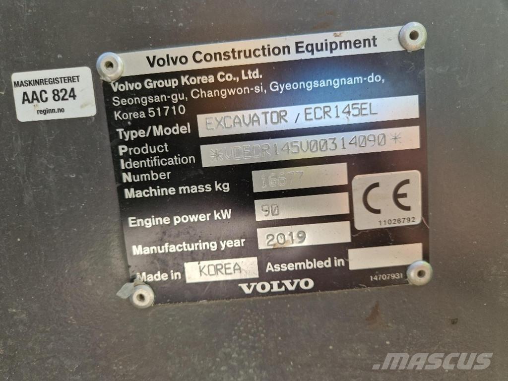 Volvo ECR145EL Spezialbagger