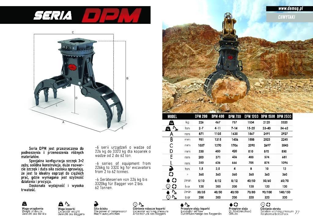  DEMOQ DPM1200 Greifer