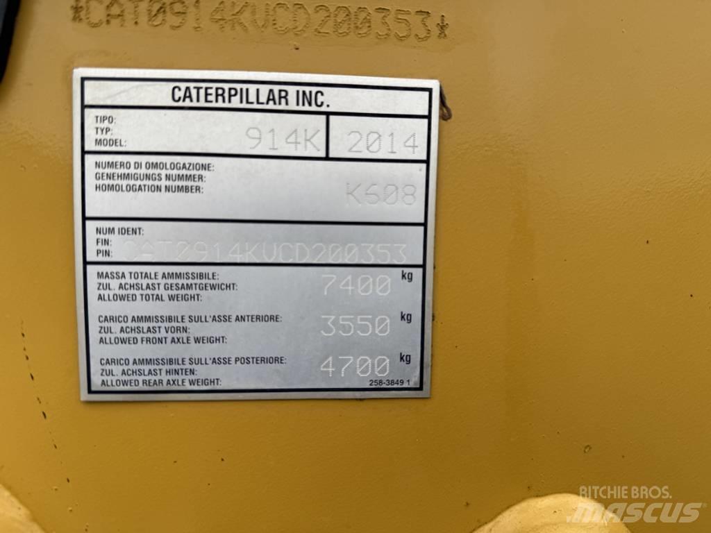 CAT 914K shovel Radlader