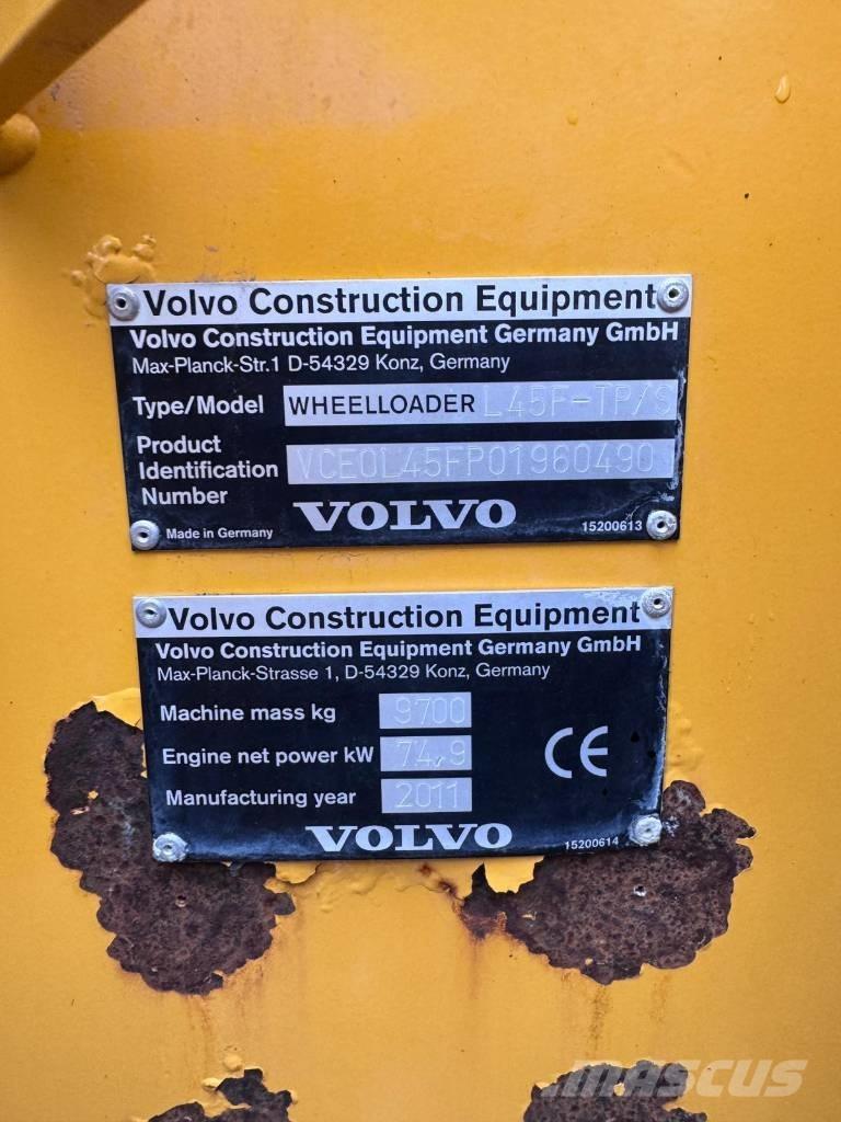 Volvo L45F-TP/S Radlader