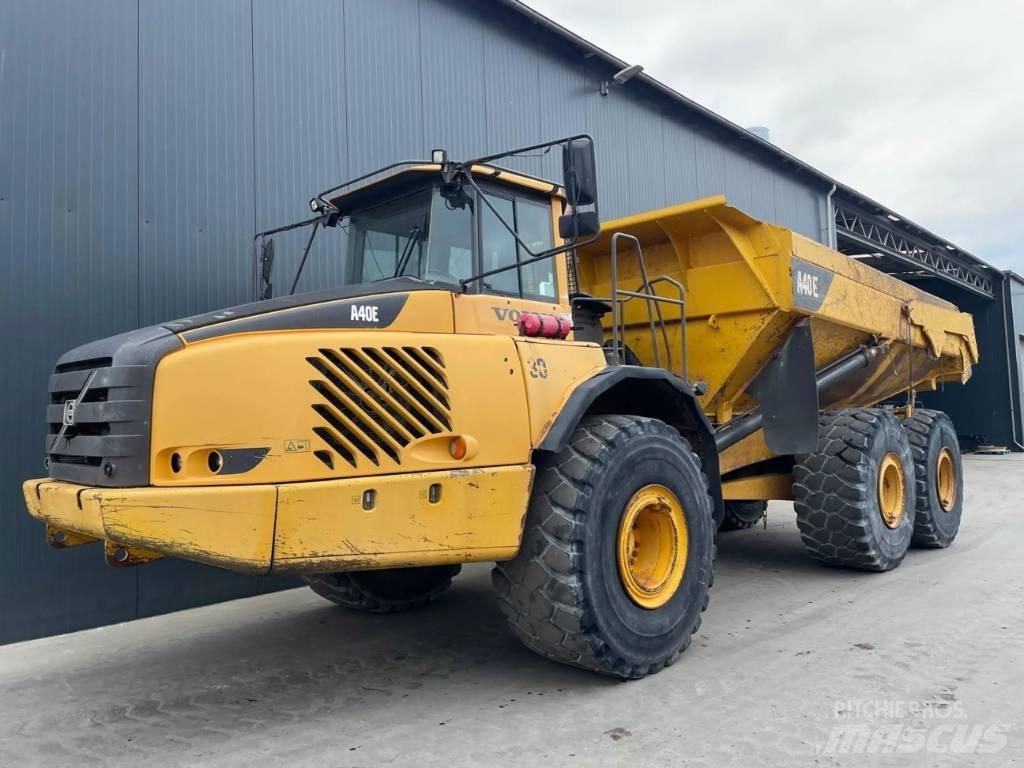 Volvo A40E Dumper - Knickgelenk