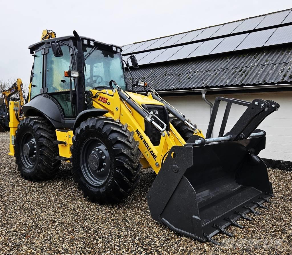 New Holland B 115 D Baggerlader